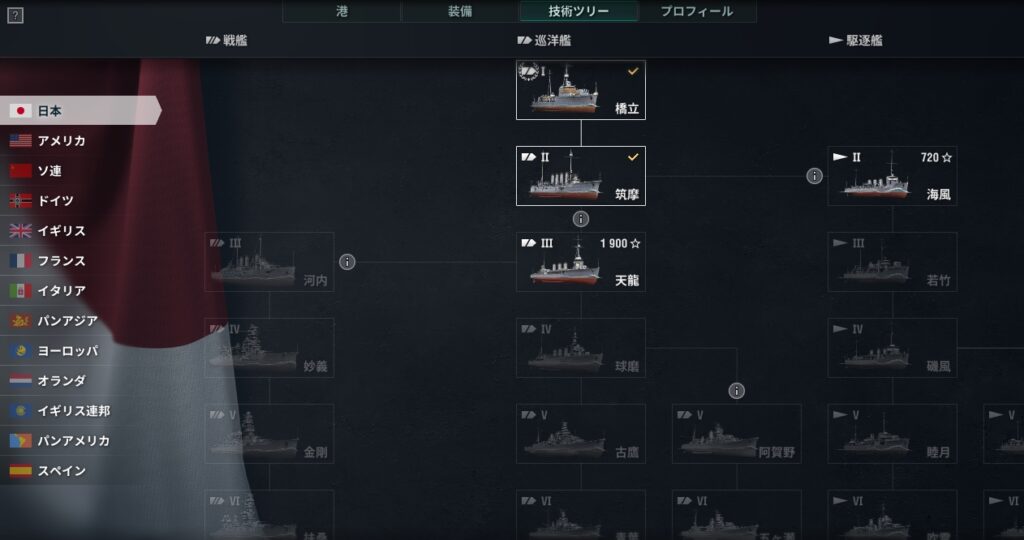 World of Warshipsレビュー②
