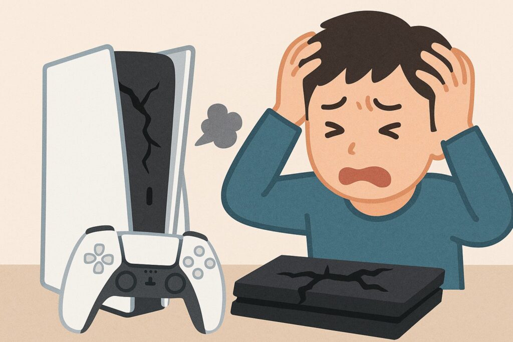 PS5が壊れたらどうする？修理費用の現実