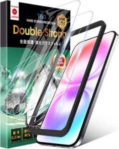 TEIQ ブルーライトカットガラスフィルム【指紋防止・ブルーライトカット対応】