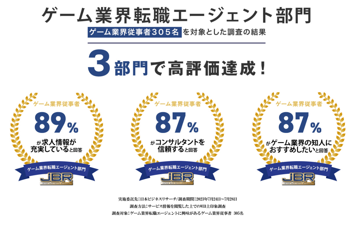 G-JOBエージェント メリット