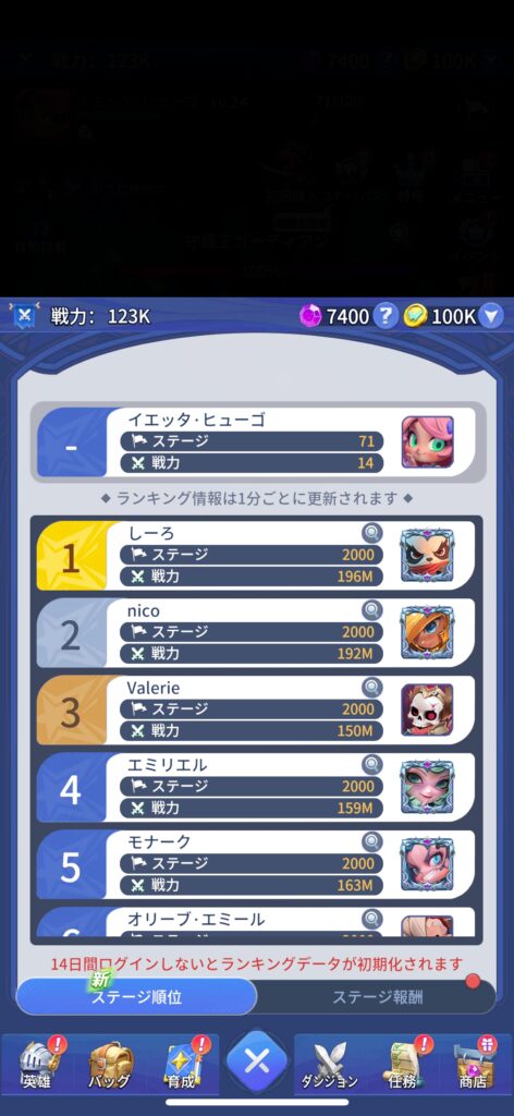 魅力その3：PvPやランキング要素も搭載