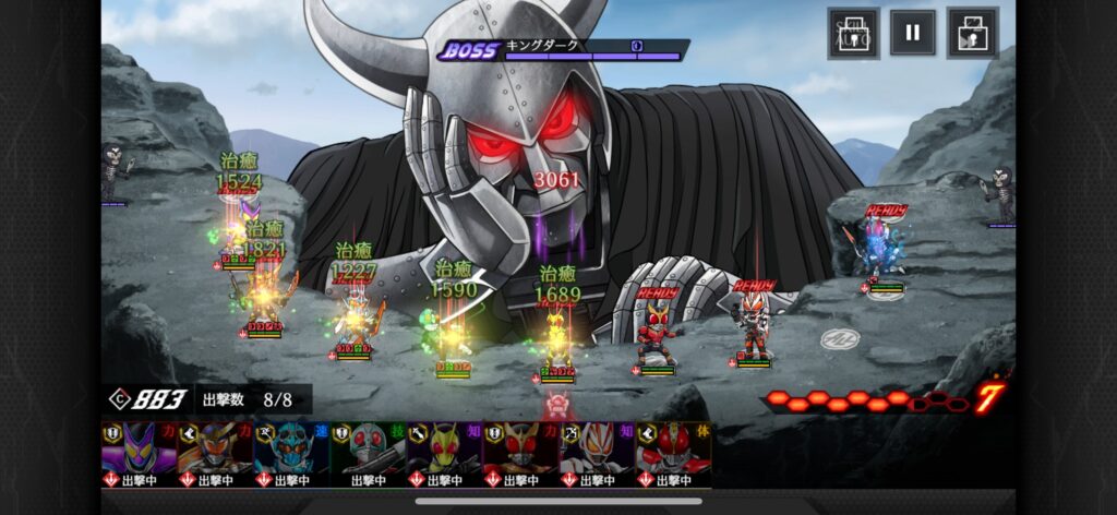 魅力その1:歴代ライダーが集結してプレイできる