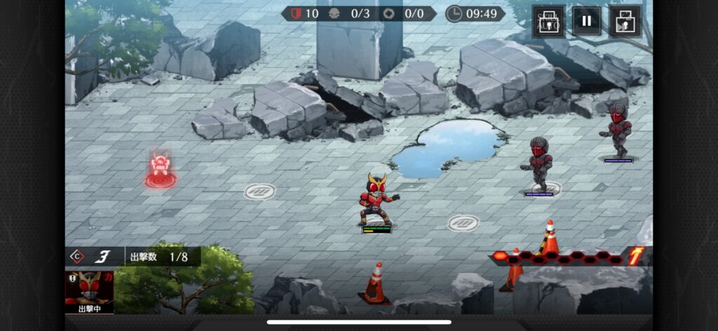 魅力その2:タワーディフェンス×仮面ライダーという異色の組み合わせ