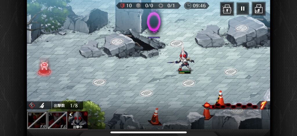 序盤その3:育成・編成要素も少しずつ出てくる