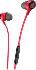 HyperX Cloud Earbuds 2有線 ゲーミングイヤホン レッド