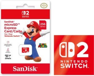 【任天堂ライセンス商品】SanDisk microSD Express Card 256GB for Nintendo Switch 2