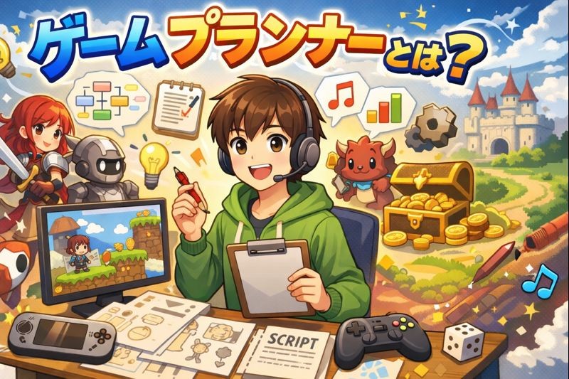 ゲームプランナーとは？