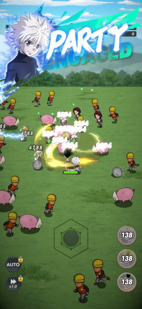 魅力その1:念能力で敵の大群を薙ぎ払う爽快感