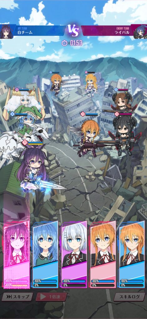 魅力その3:デフォルメ姿の精霊たちで戦う戦略的バトル