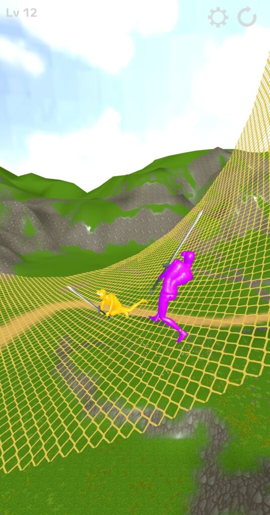 魅力その1:ラグドール物理演算による独特なアクション