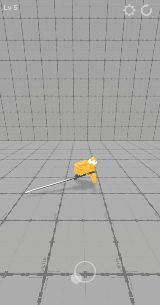 魅力その2:被ダメージで関節が動かなくなる戦略性