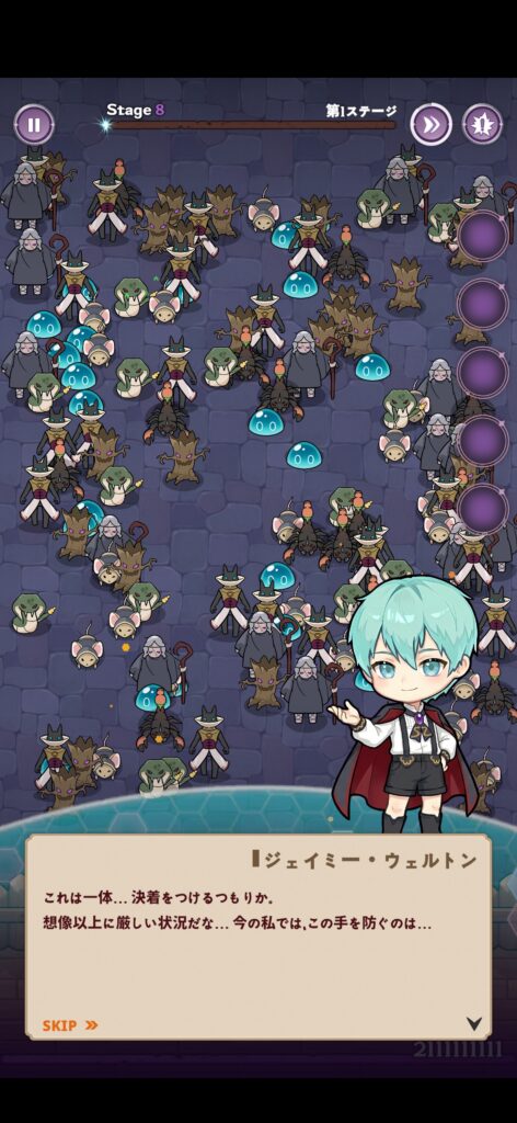 魅力その1:人気ウェブトゥーン原作のディフェンスRPG