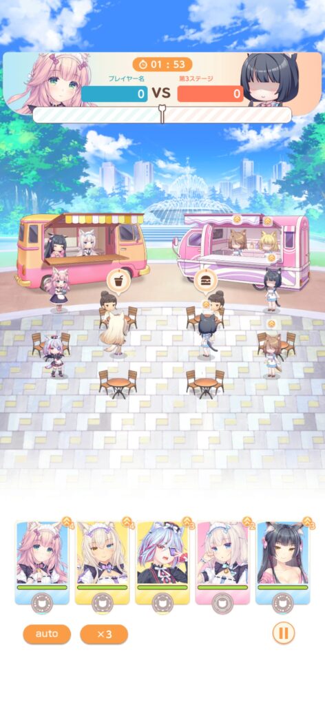 序盤その3:セミオートバトルをマスターする