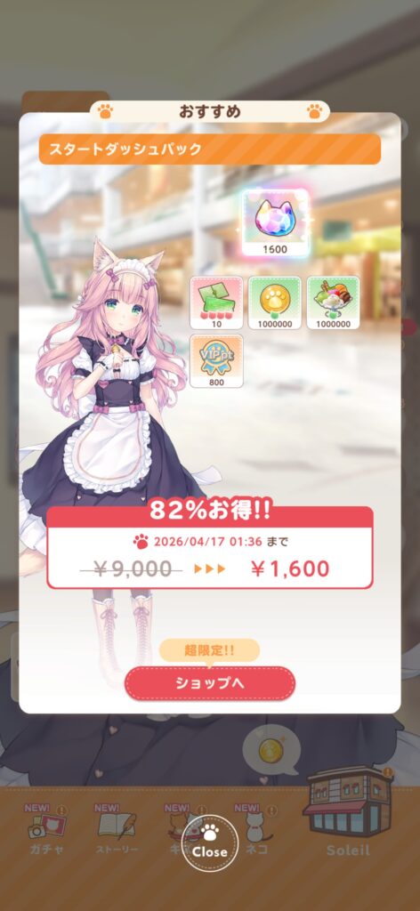 おすすめの課金内容