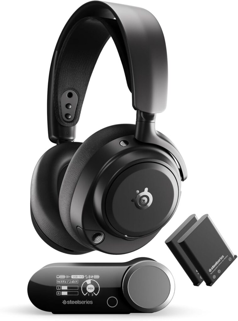 全部入りのプレミアムモデルなら「SteelSeries Arctis Nova Pro Omni」