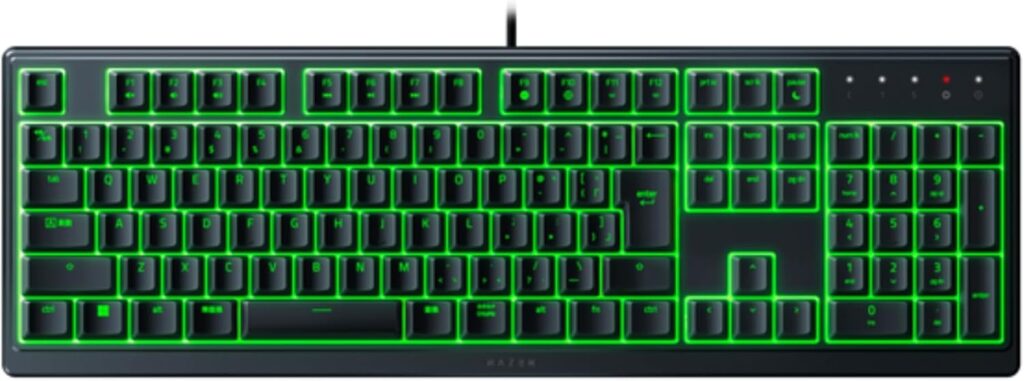 ⑤ Razer Ornata V3 X｜静音性と価格を重視する人に