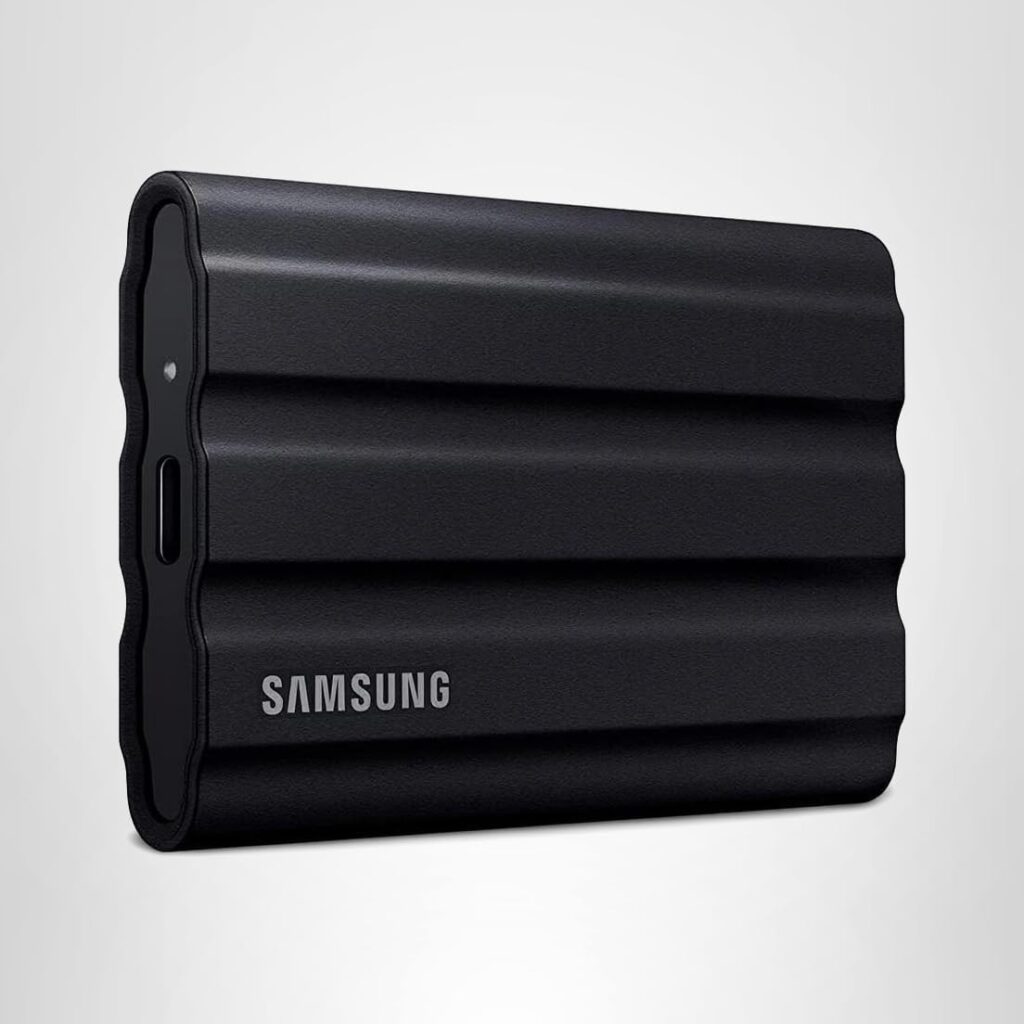 ③ Samsung T7 Shield｜耐久性を重視する人に