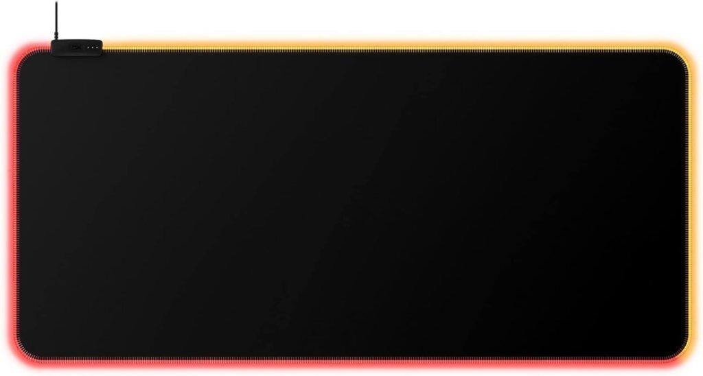⑤ HyperX Pulsefire Mat RGB|ゲーム環境の見た目にもこだわりたい人に