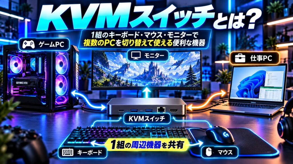 KVMスイッチとは？