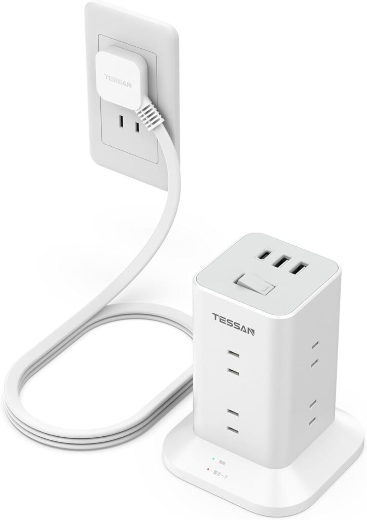 ④ TESSAN タワー mini型｜デスク上から抜き差ししたい人に